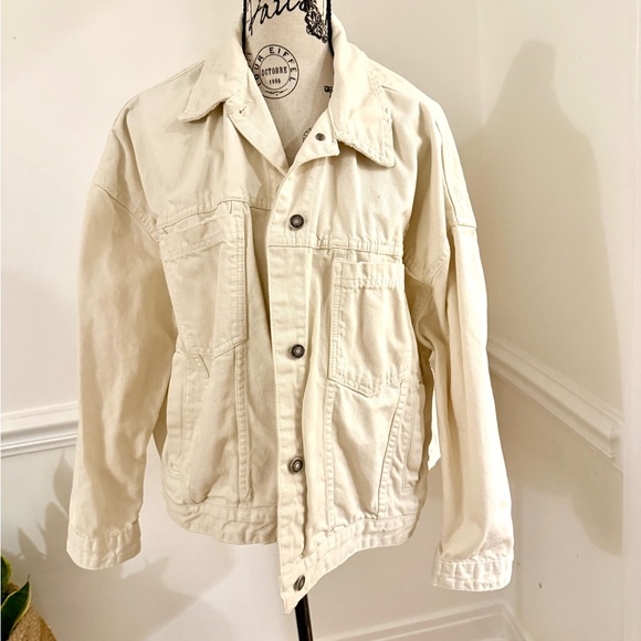 Free People Opal swing denim jacket sz medium - Picture 4 of 8